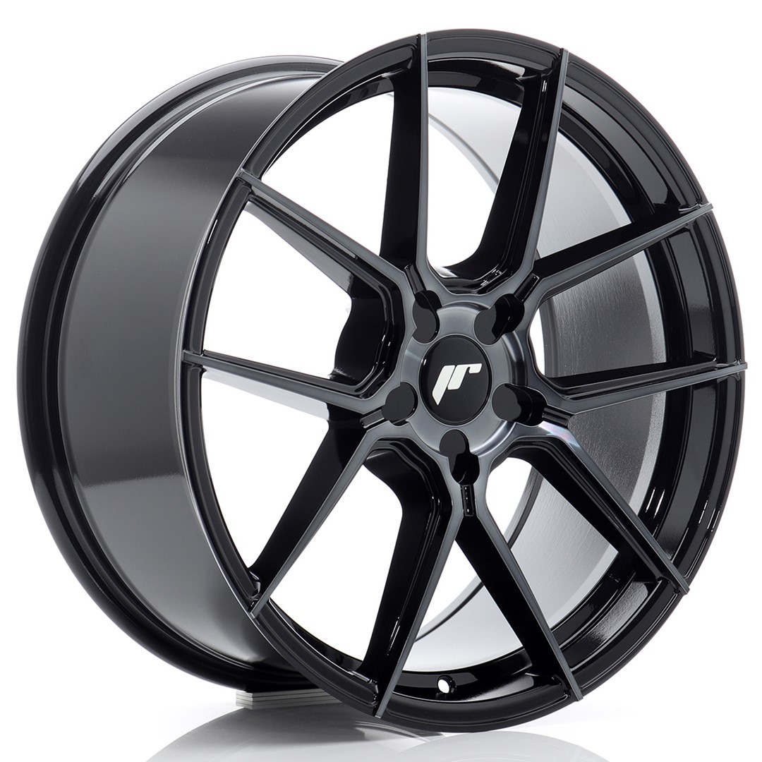 Japan Racing JR30 19x8.5 ET35 5x120 Black Machined