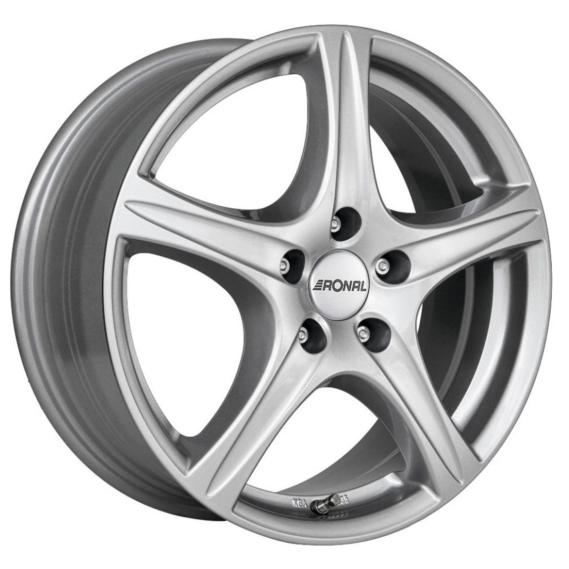 Ronal R56 19x7.5 ET32 5x112 Kristallsilber