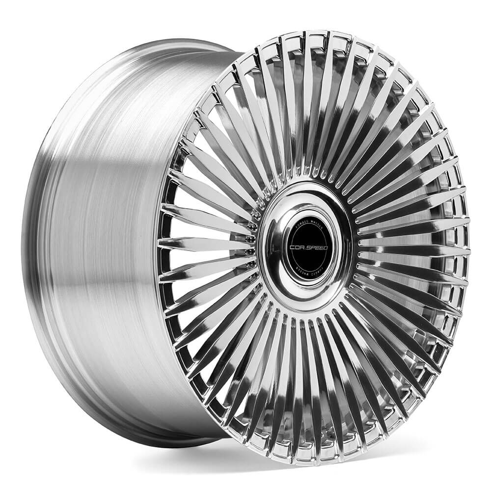 Corspeed Forged F02 24x14 ET und LK frei wählbar, Full Polished 1