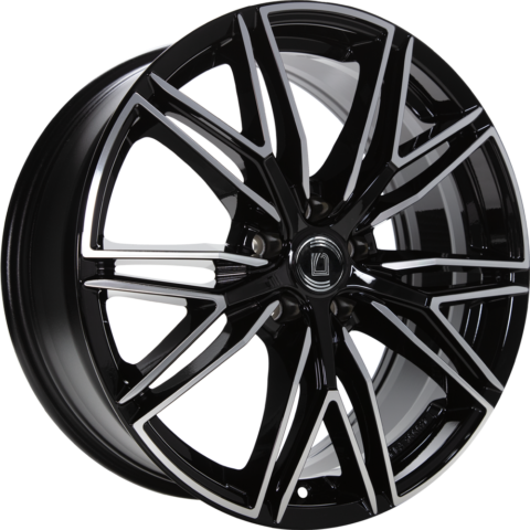 Diewe Wheels PREDATOR 19x8 ET25 5x112 Noir Machiné