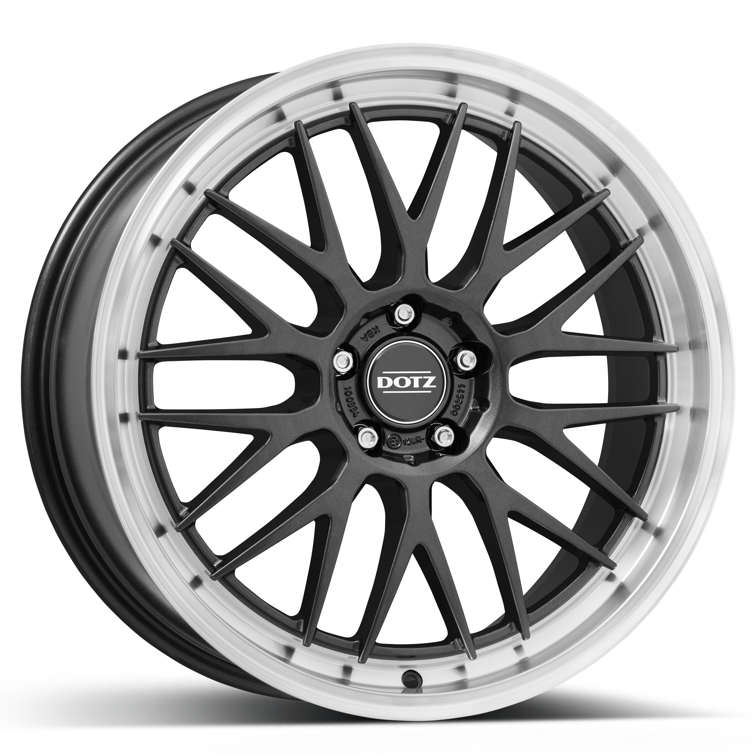 Dotz BILBAO DARK 20x8.5 ET33 5x120 Gunmetal Polished Lip