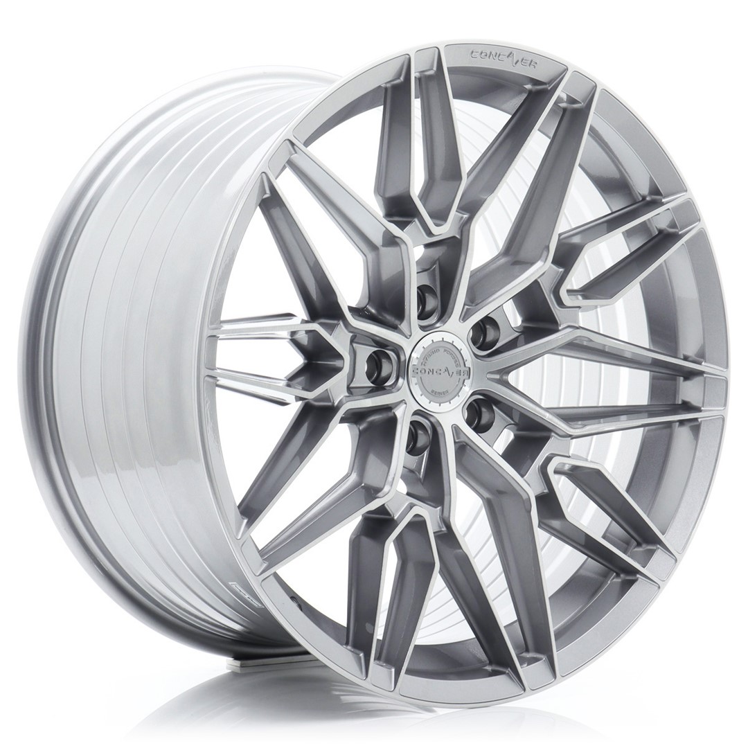 Concaver CVR6 19x9.5 ET20-45 Blank Brushed Titanium