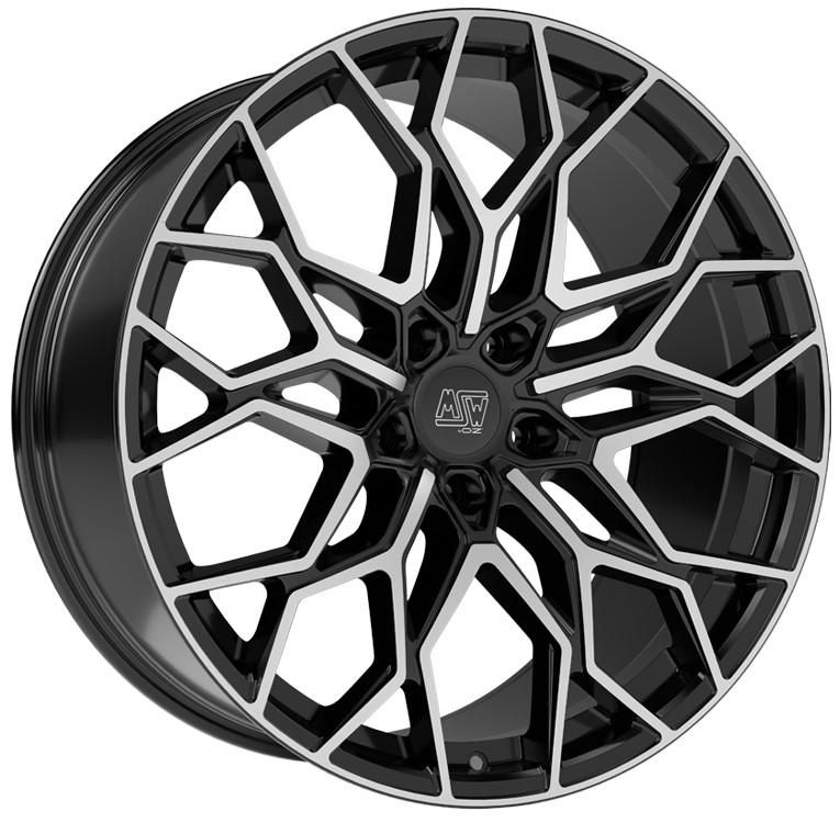MSW 51 21x10.5 ET31 5x112 Gloss Black Full Polished