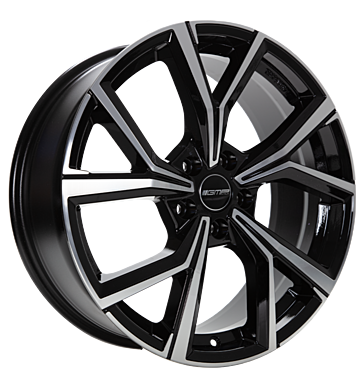 GMP MENTOR 17x7 ET35 5x100 Black Diamond