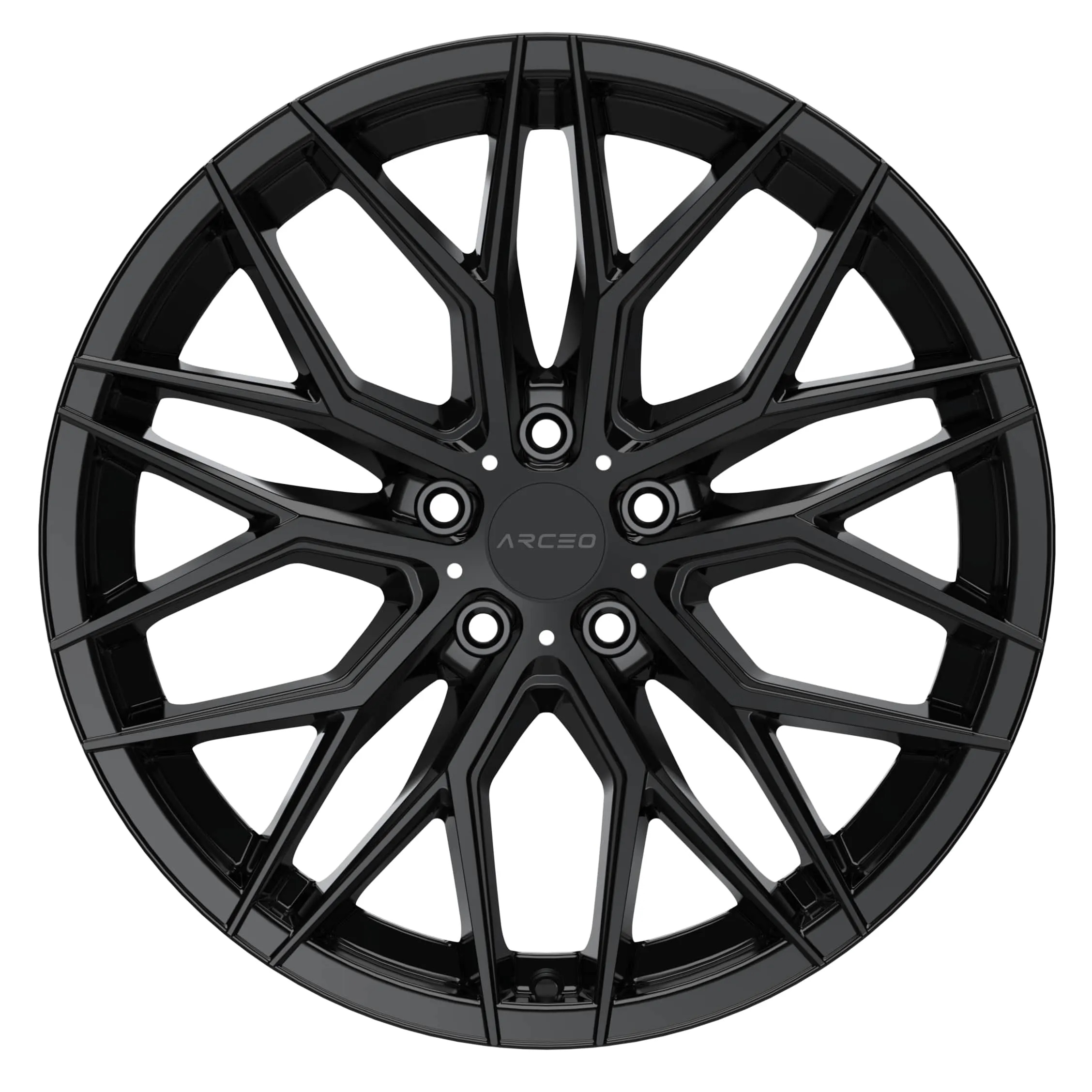 Arceo VALENCIA 17x7.5 ET35 5x112 Gloss Black