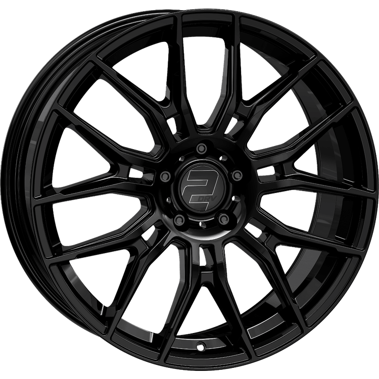 2DRV WH42 20x8.5 ET30 5x112 Noir Brillant Laqué