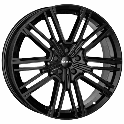 MAK KULT 19x8 ET27 5x112 Nero Lucido