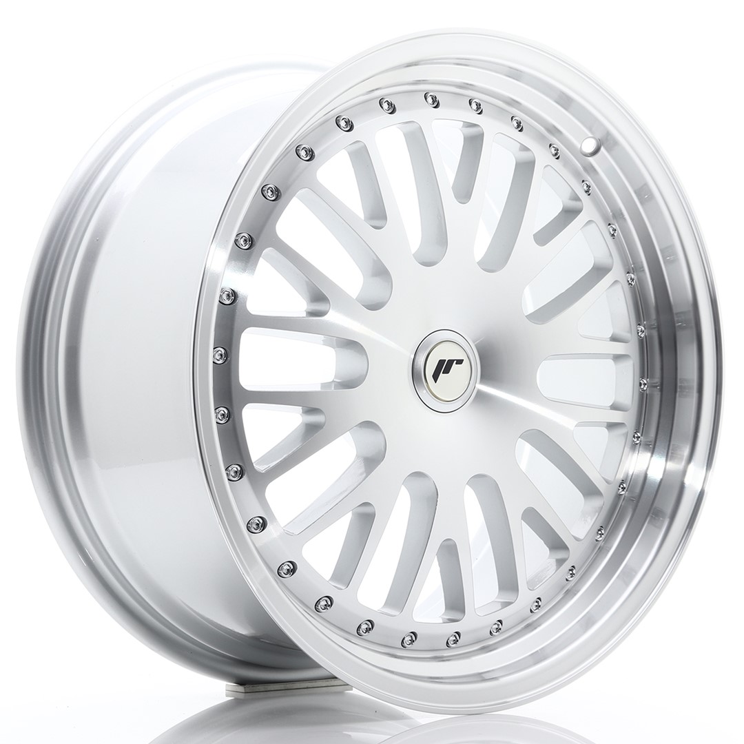 Japan Racing JR10 19x8.5 ET20-35 Blank Silver Machined Face