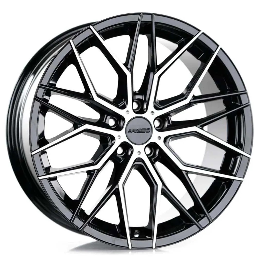 Arceo VALENCIA 18x8 ET45 5x100 Nero Diamantato