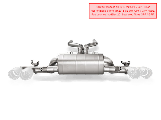 Akrapovic Complete Exhaust System