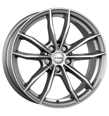 Rial X12 16x7 ET52 5x112 Metal Grey