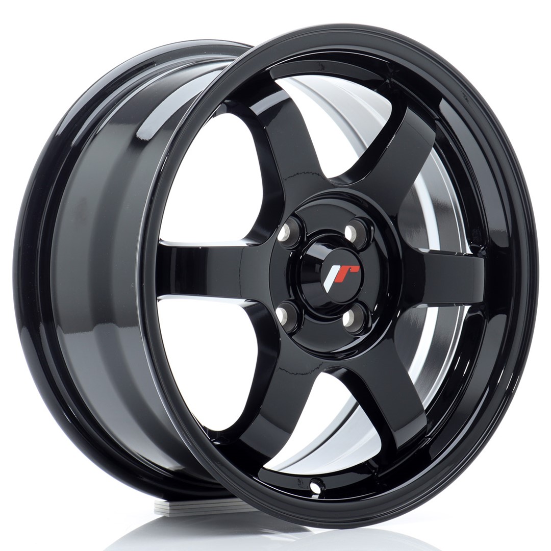 Japan Racing JR3 15x7 ET40 4x100 Noir Brillant