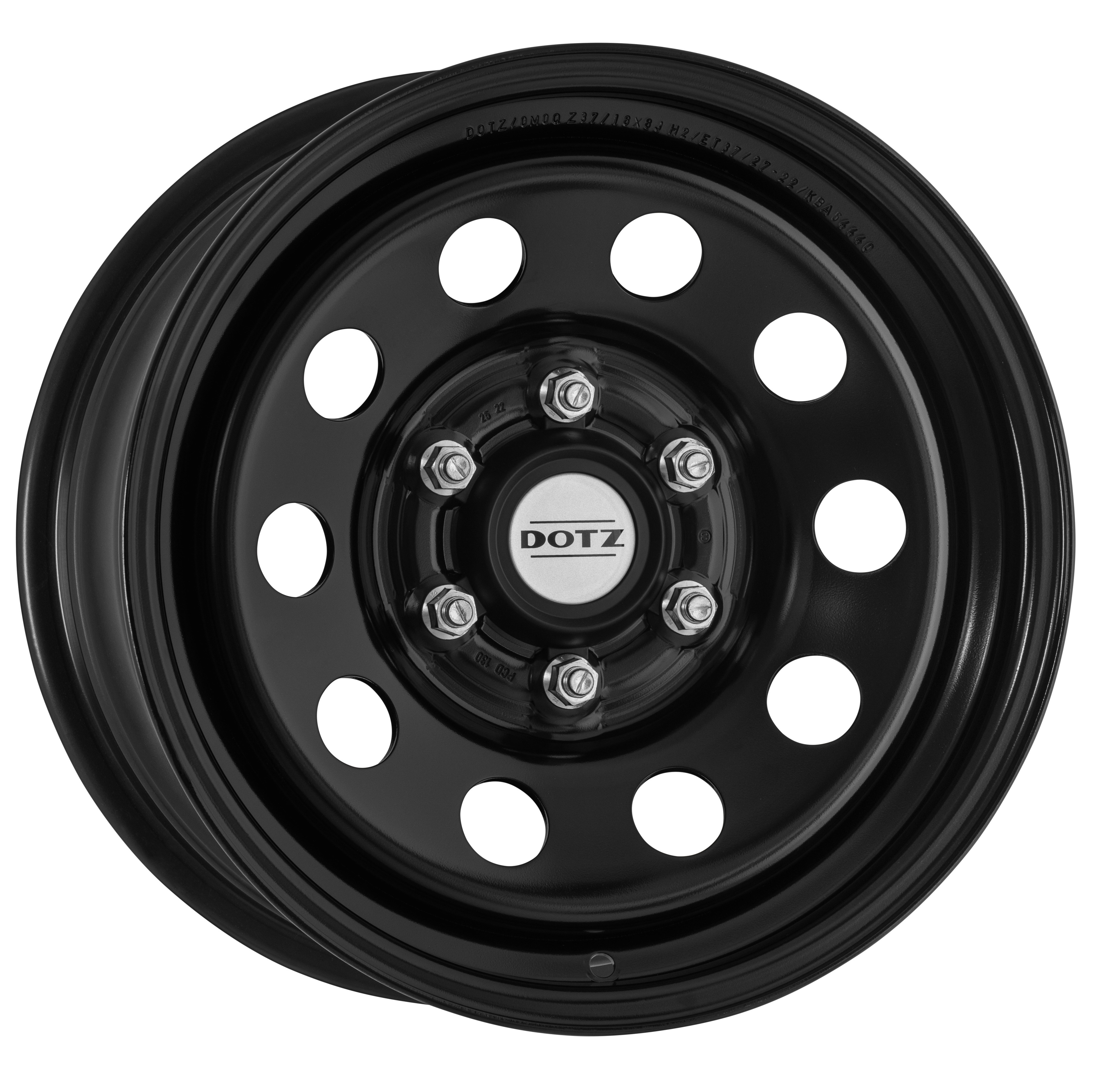 Dotz 4x4 MODULAR DARK 16x8 ET37 6x130 Black