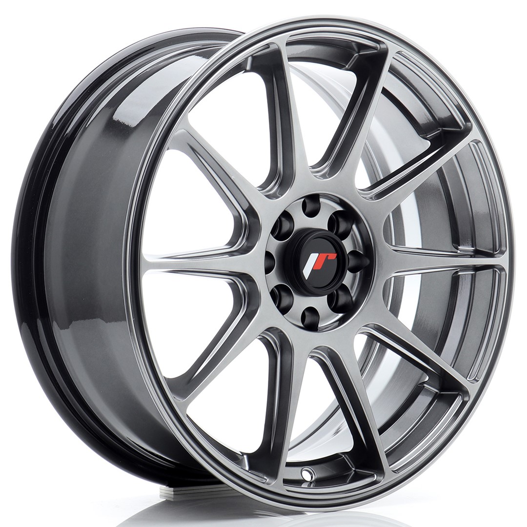 Japan Racing JR11 17x7 ET25 4x100/108 Hyper Black