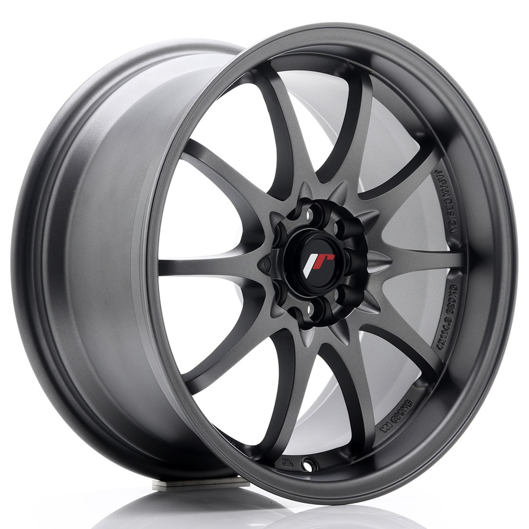 Japan Racing JR5 17x8.5 ET35 5x100/114.3 Matt Gun Metal