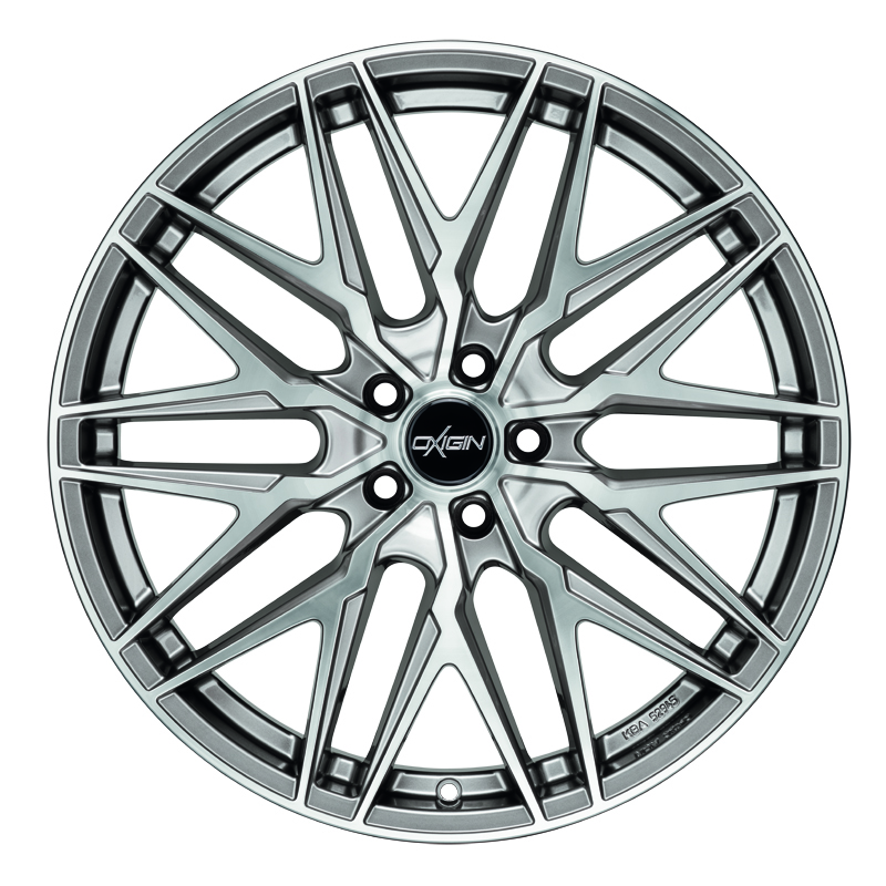 Oxigin 25 OXCROSS 20x9 ET28 5x112 Hyper Silver Polish