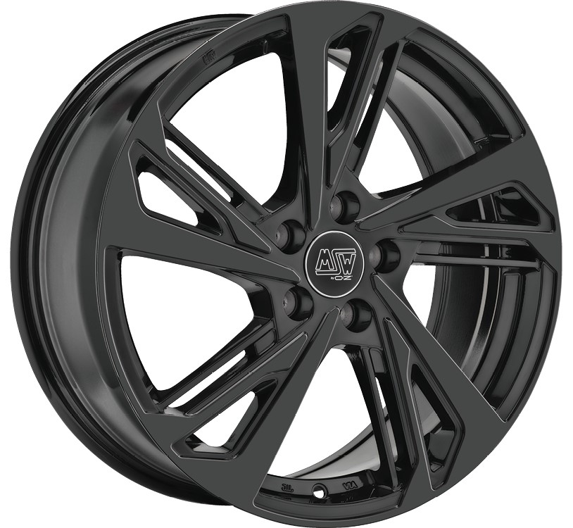 MSW 60 18x7.5 ET46 5x112 Noir Brillant