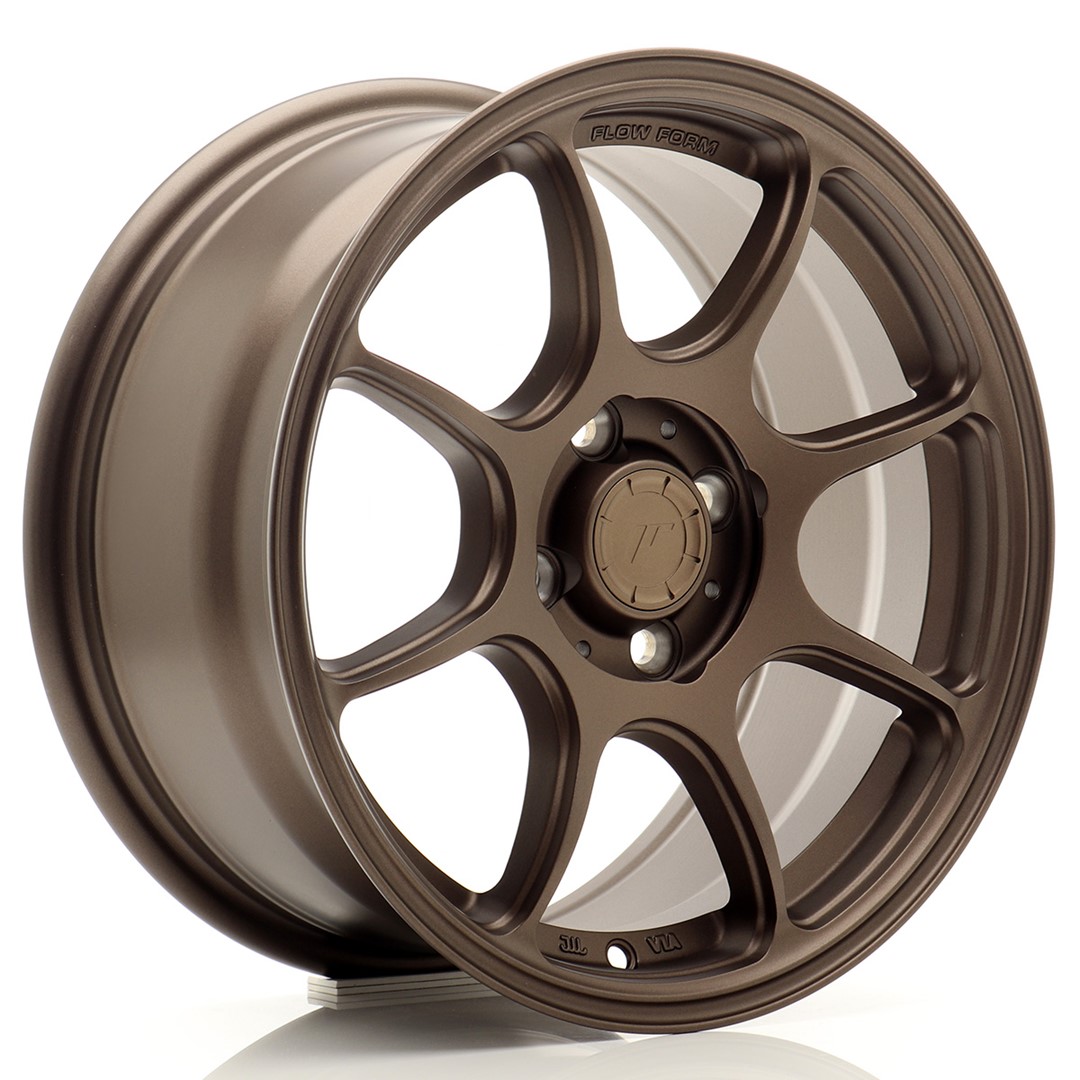 Japan Racing SL04 15x7 ET38 4x100 Bronze Mat