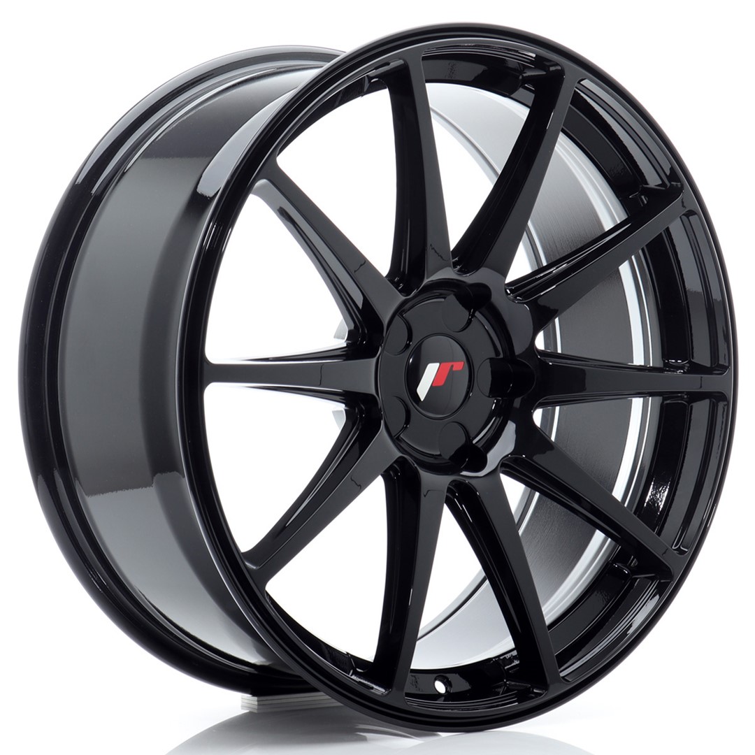 Japan Racing JR11 20x8.5 ET20-35 Blank (5H) Gloss Black