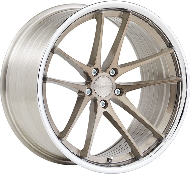 Aversus Patriot in Bronze Geburstet Inox Lippe Farbe