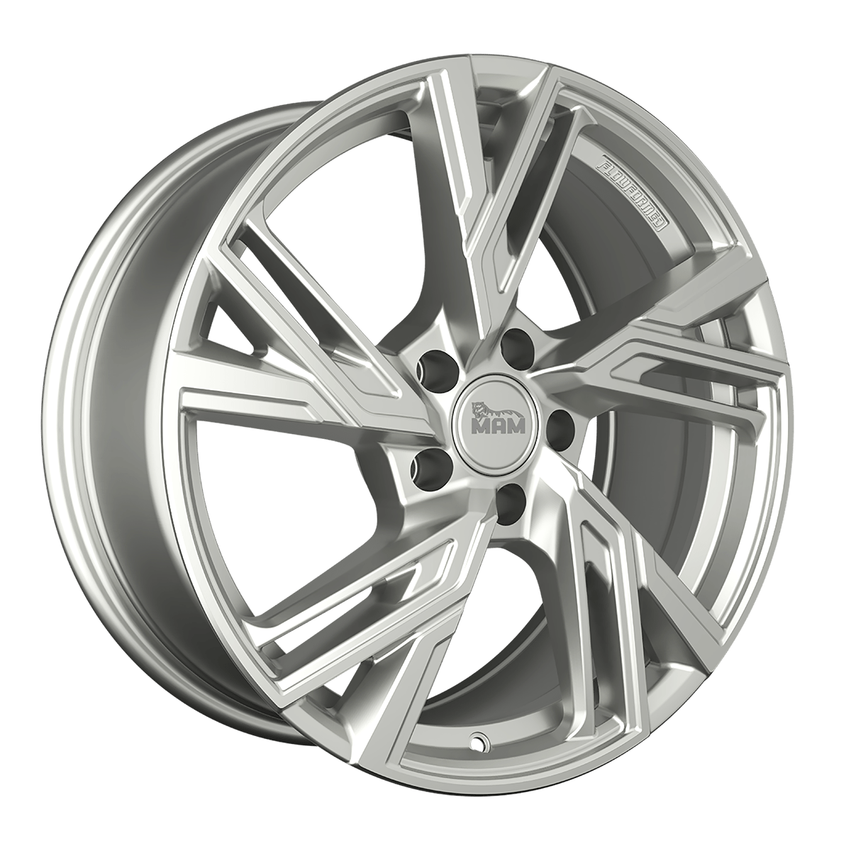 MAM Felgen RS5 20x8.5 ET35 5x120 Silver Painted