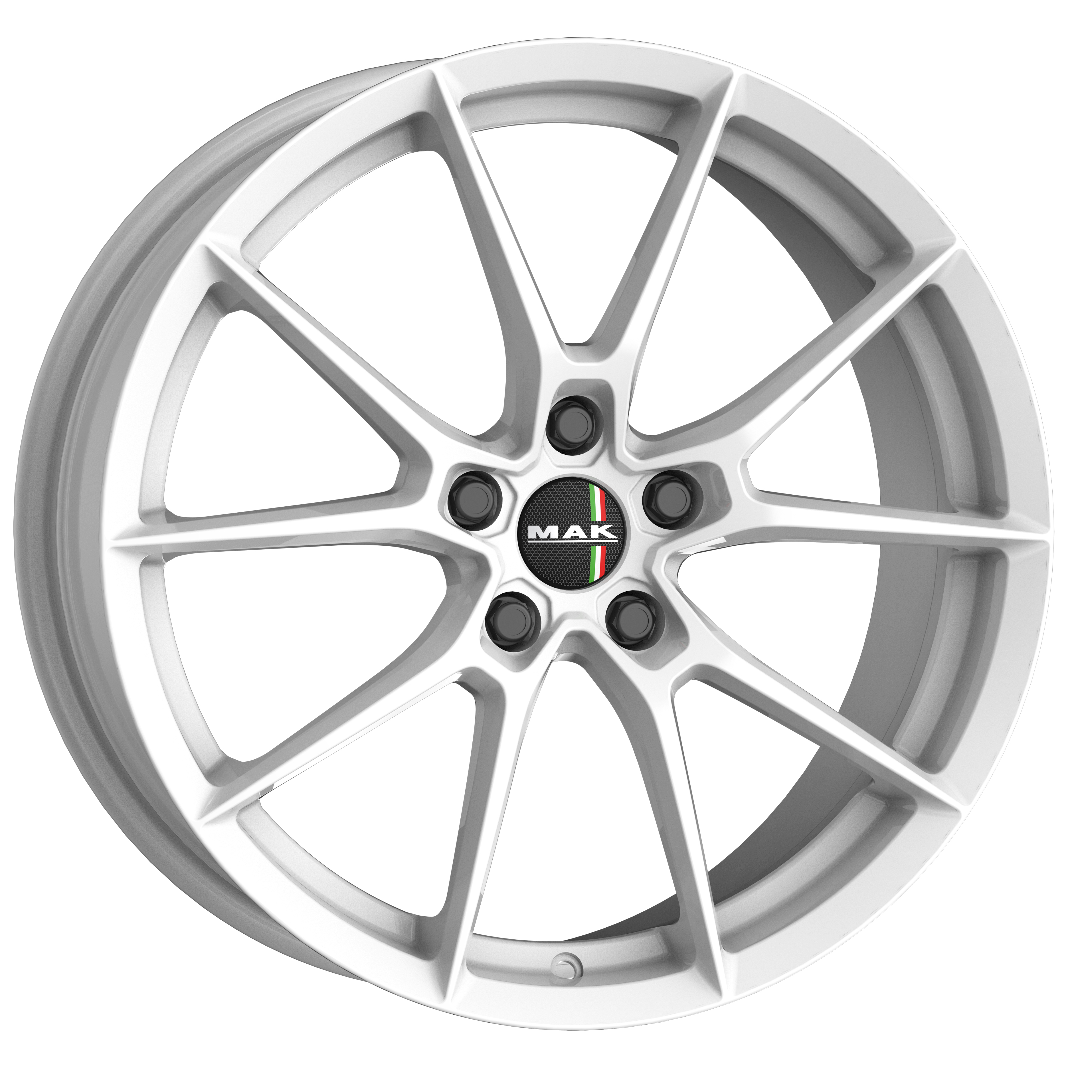 MAK NRG 19x8 ET25 5x112 Gloss White