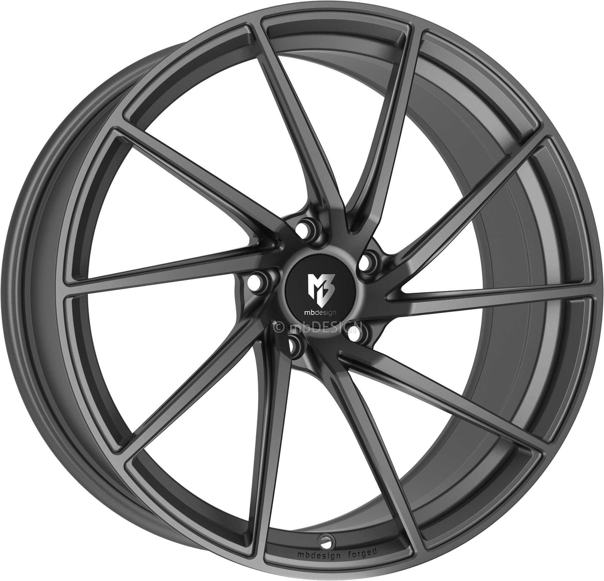 mbDESIGN SF2 19x9 ET42 5x112 Gris Mat