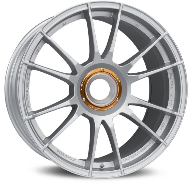 OZ ULTRALEGGERA HLT CL 21x11 ET82 15x130 Argento Race Opaco