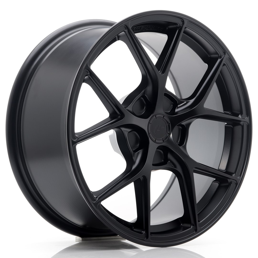 Japan Racing SL01 17x8 ET20-45 Noir Mat (ET et entraxe sélectionnables)