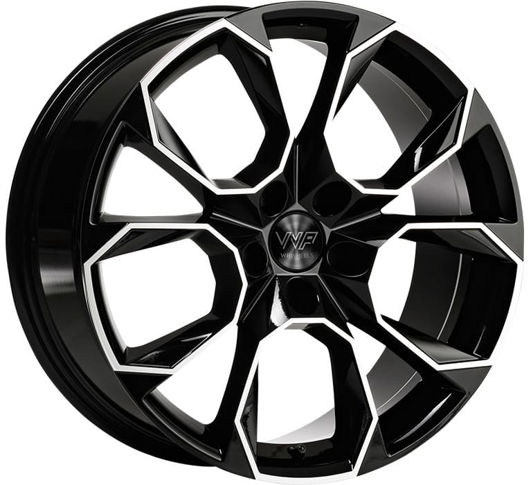 WP Wheels 702 in Glanz Schwarz Poliert Farbe