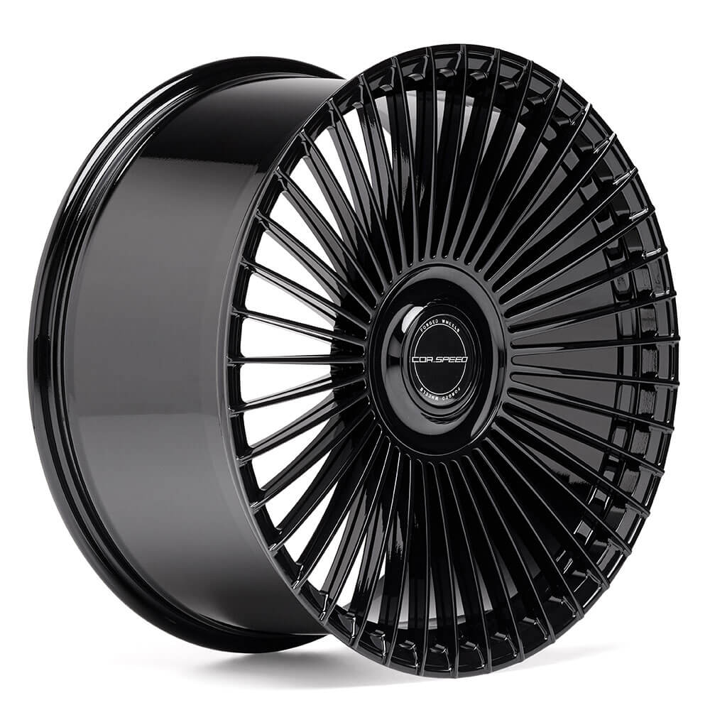 Corspeed Forged F03 24x14 ET und LK frei wählbar, Higloss Black 1