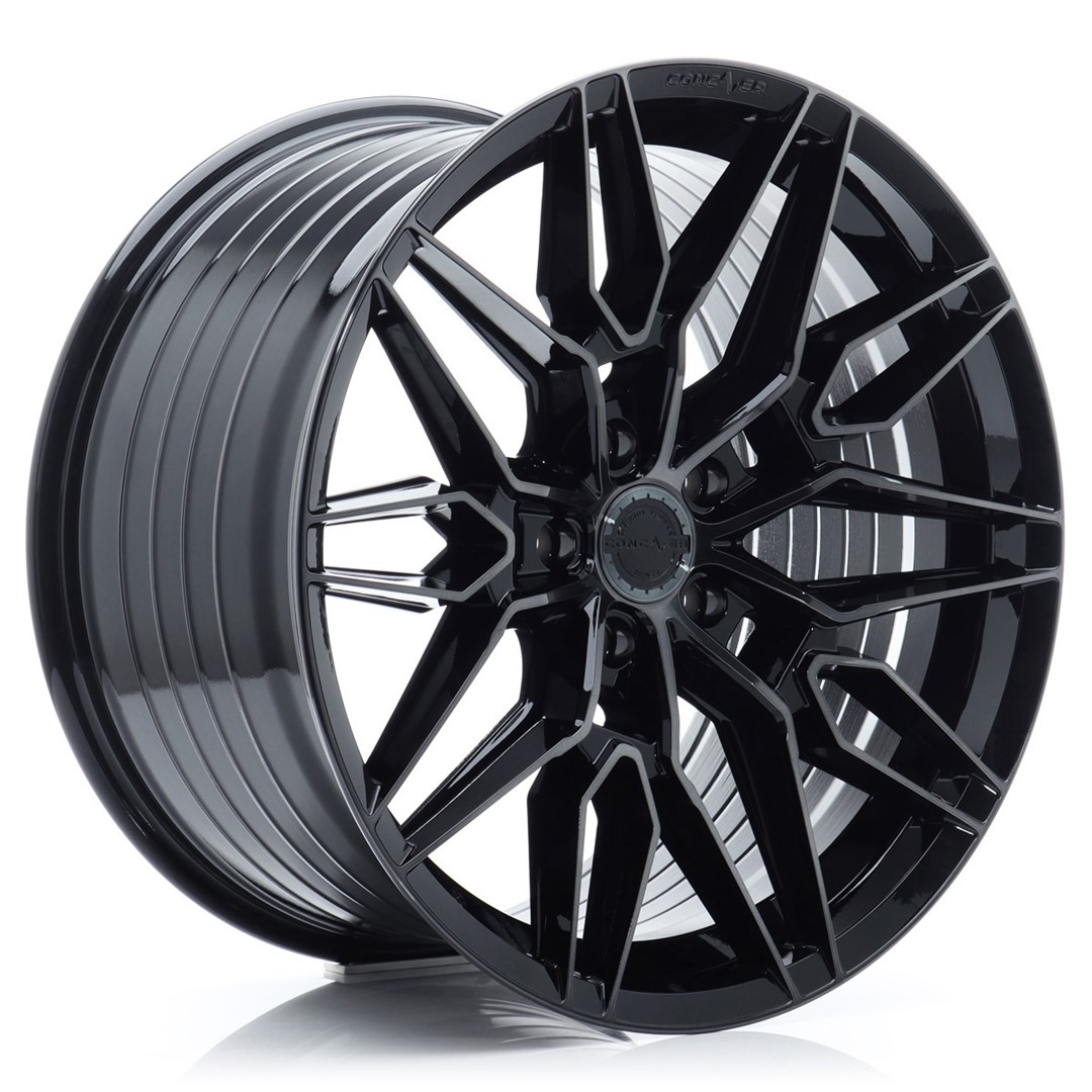 Concaver CVR6 22x11.5 ET17-61 Blank Double Tinted Black