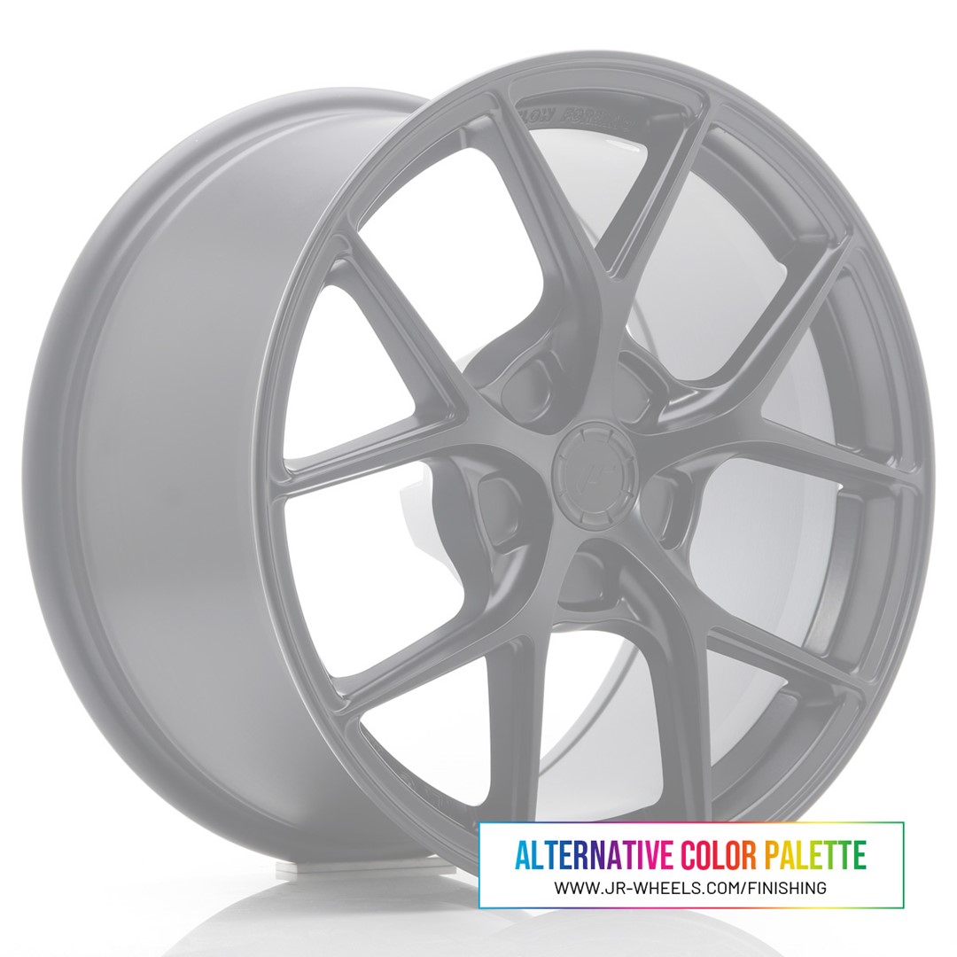 Japan Racing SL01 17x9 ET20-50 Custom Finish (ET, PCD and colour freely selectable)