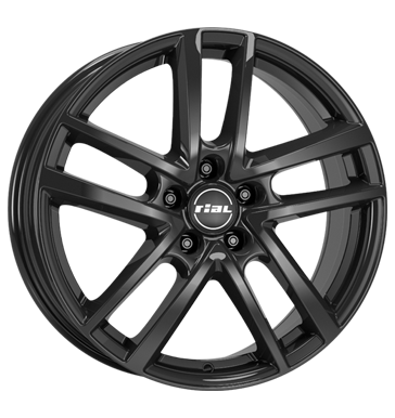 Rial ASTORGA 18x7.5 ET40 5x112 Noir Diamant
