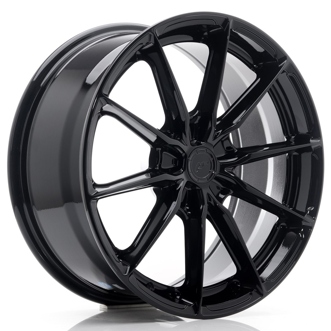 Japan Racing JR37 18x8 ET20-45 Blank (5H) Gloss Black