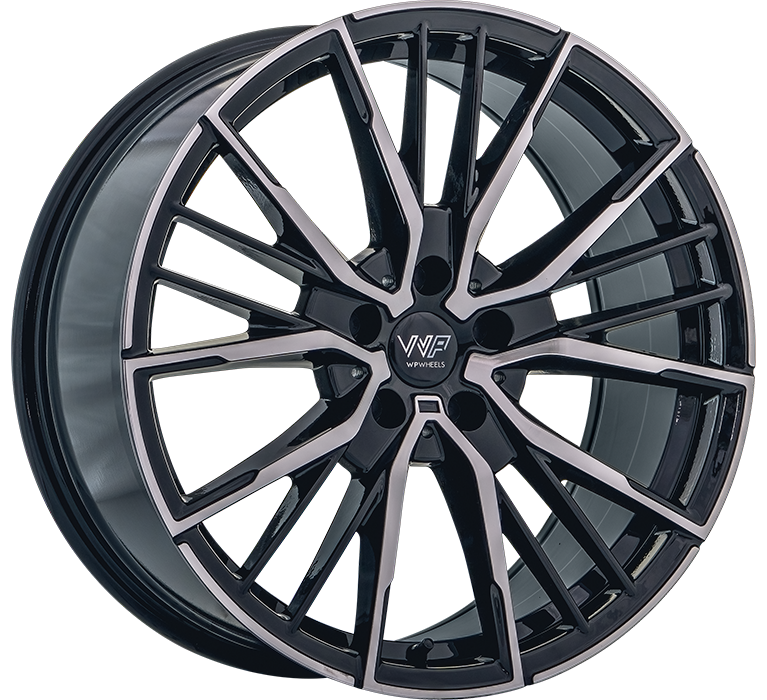 WP Wheels 356 20x9.5 ET37 5x112 Glanz-Schwarz Frontpoliert