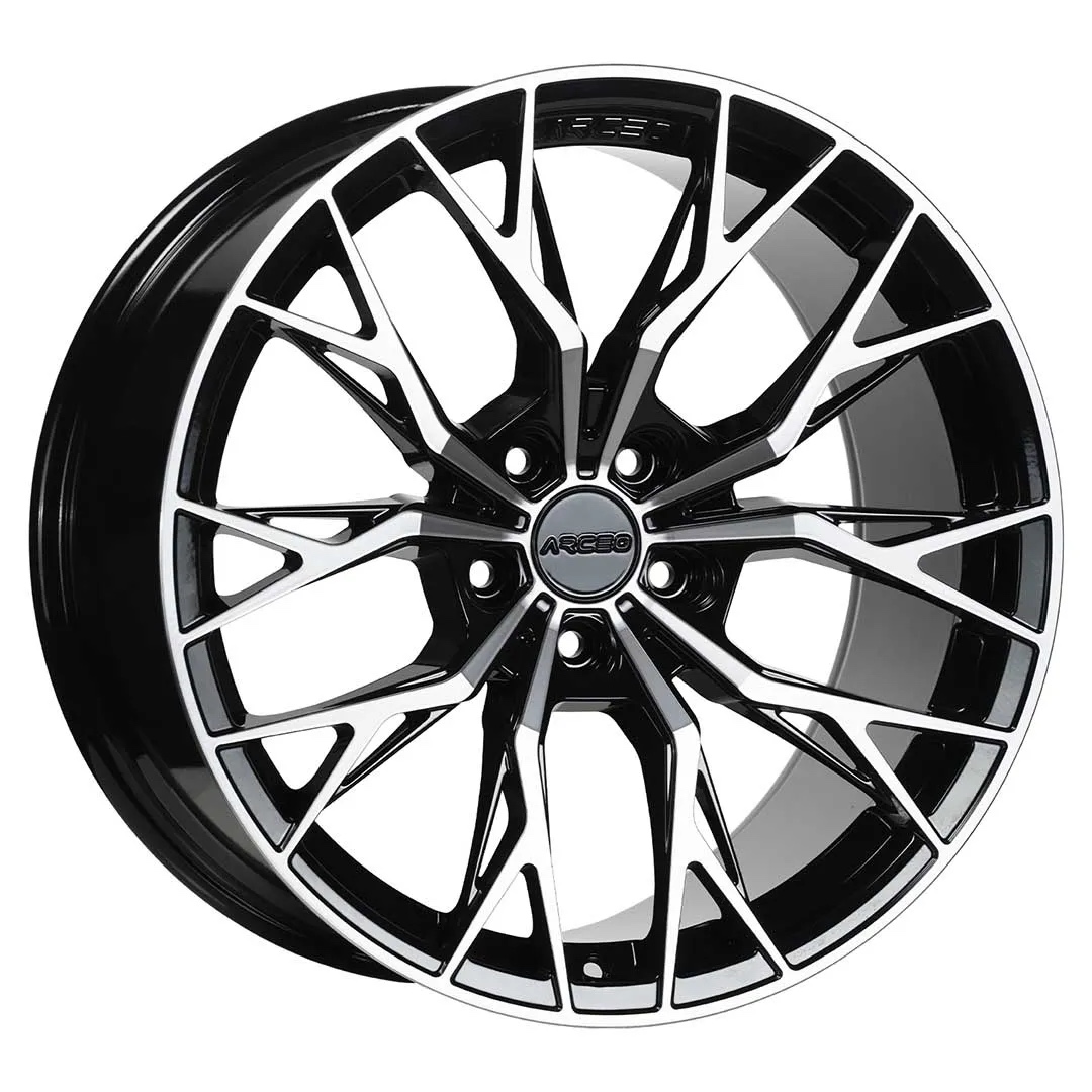 Arceo ROMA 19x8.5 ET35 5x114.3 Black Diamond