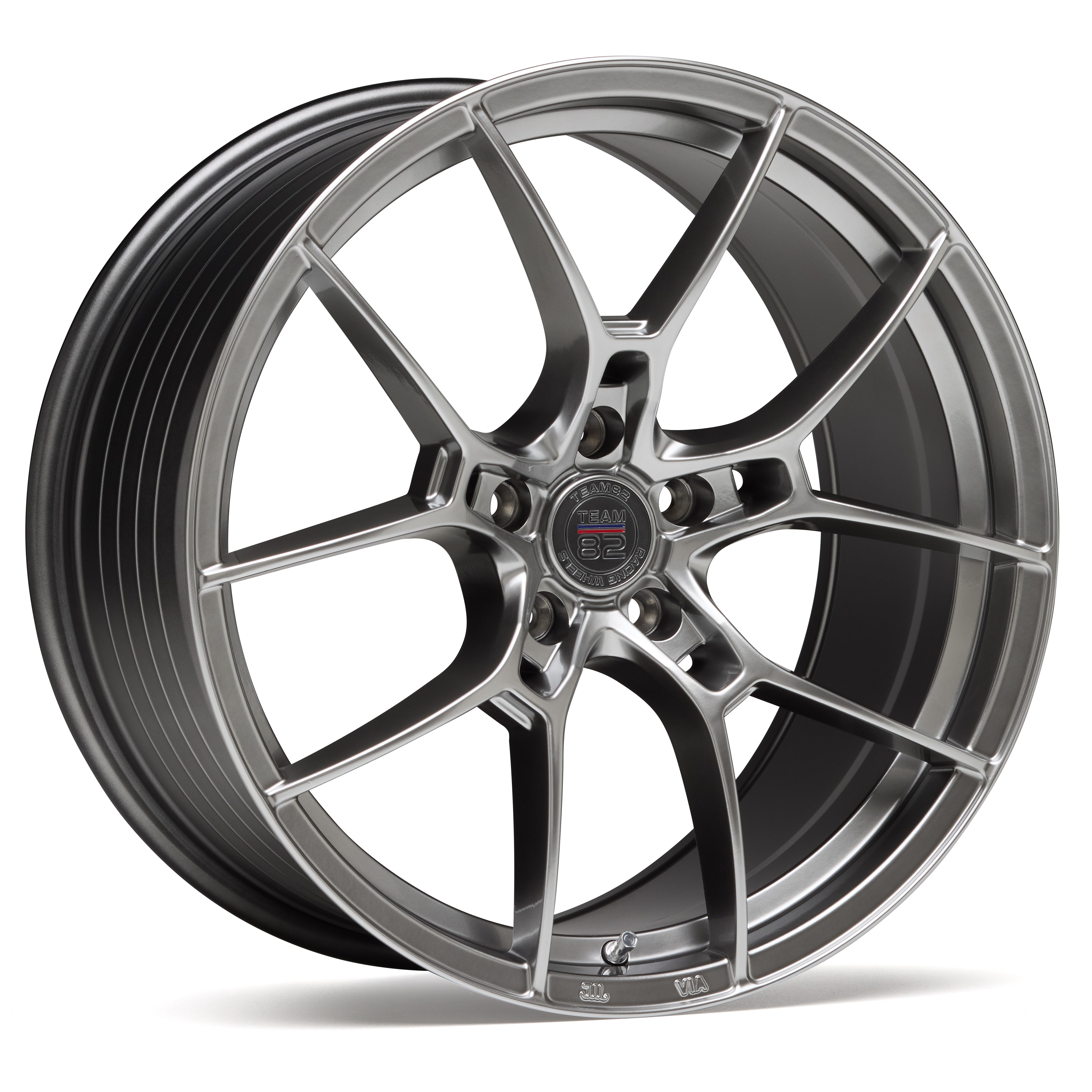 Team82 SI614 19x9.5 ET42 5x112 Hyper Black