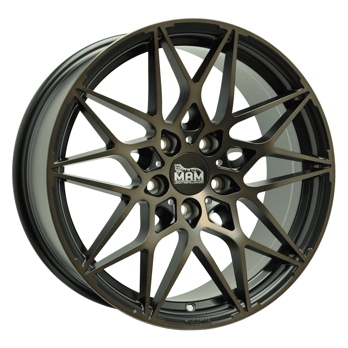 MAM Felgen B2 20x8.5 ET35 5x120 Matt Black Bronze