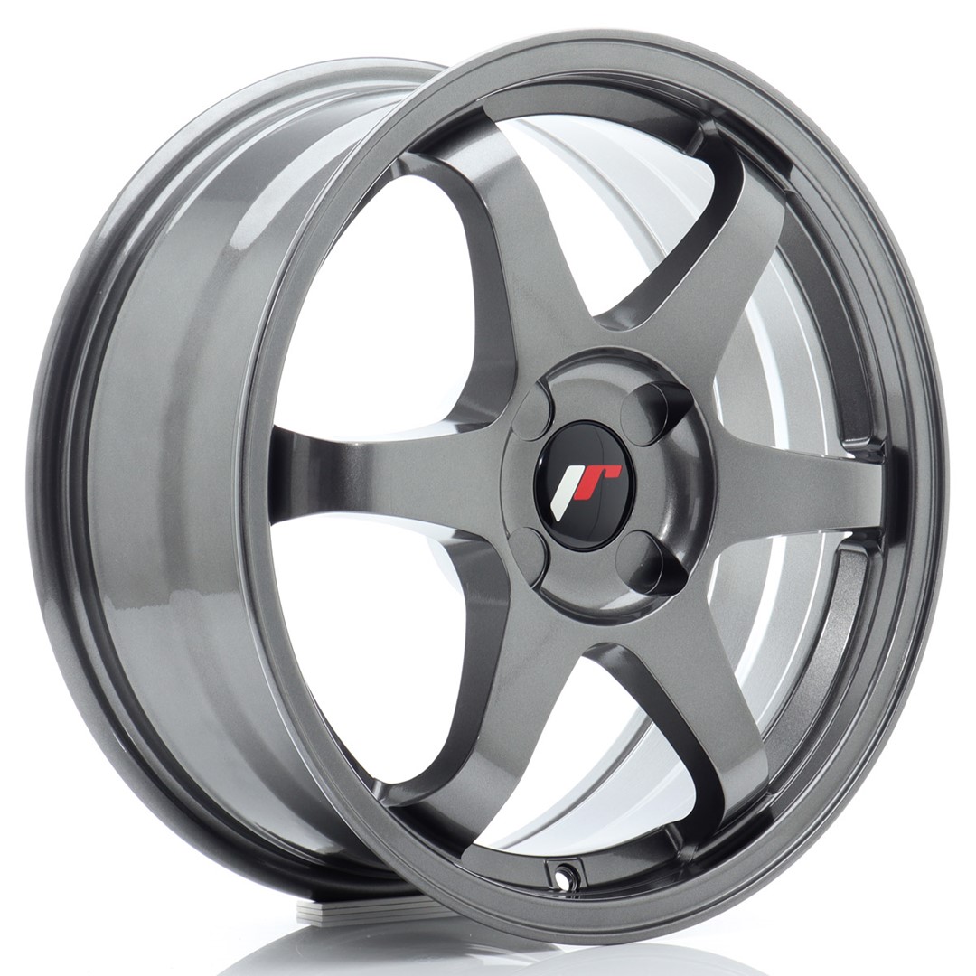 Japan Racing JR3 17x7 ET20-42 Blank (4H) Gun Metal