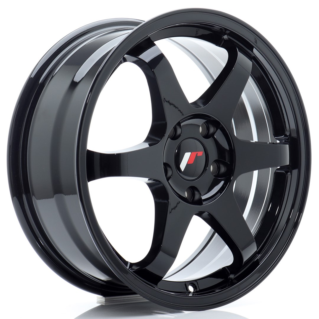 Japan Racing JR3 17x7 ET40 4x100 Gloss Black