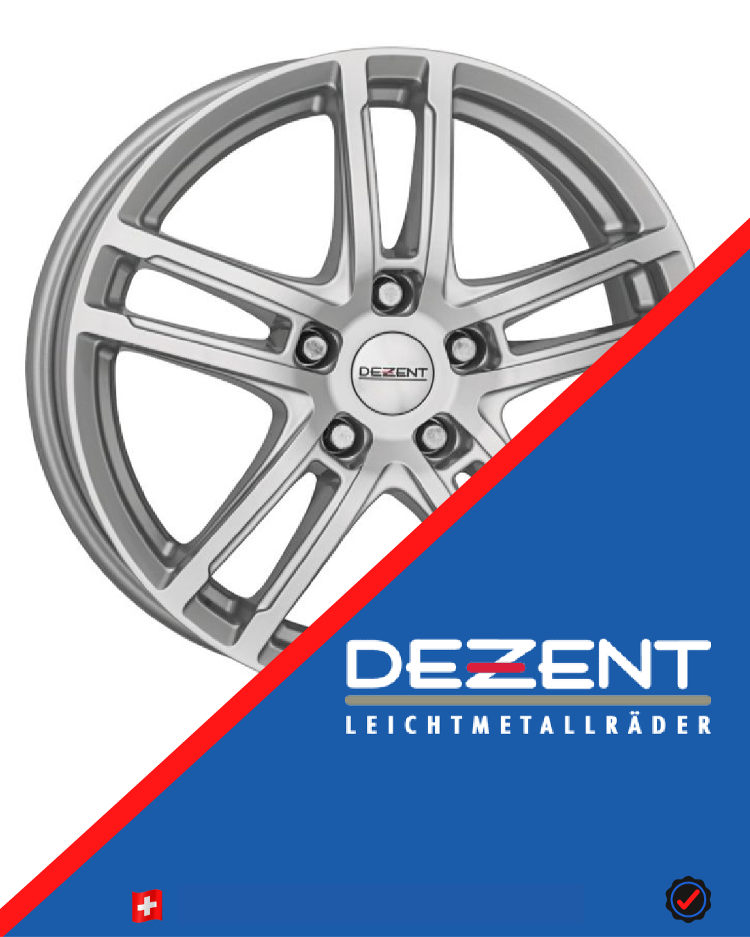 Dezent Felgengutachten (CH-Beiblatt)