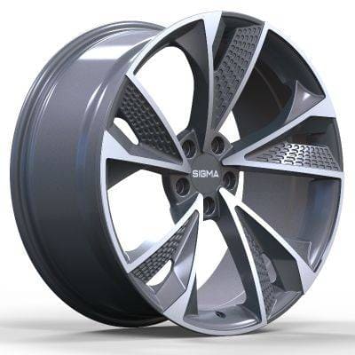 Sigma 810 in Satin Gunmetal Farbe