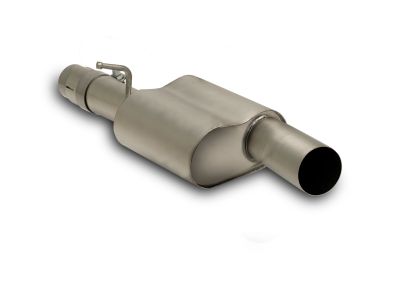 Absorption front silencer, incl. (EC-) approval