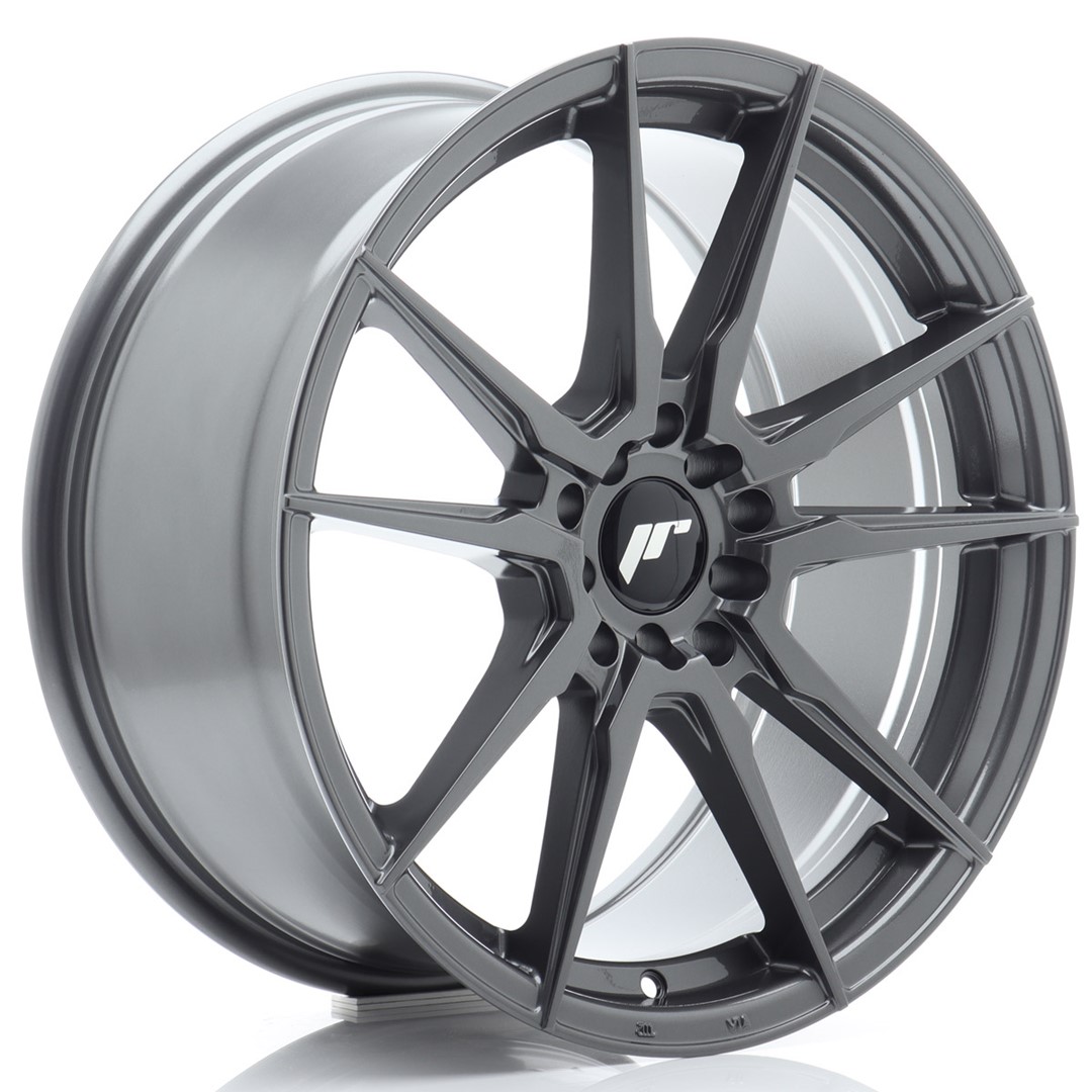 Japan Racing JR21 18x8.5 ET45 5x112/114.3 Hyper Gray