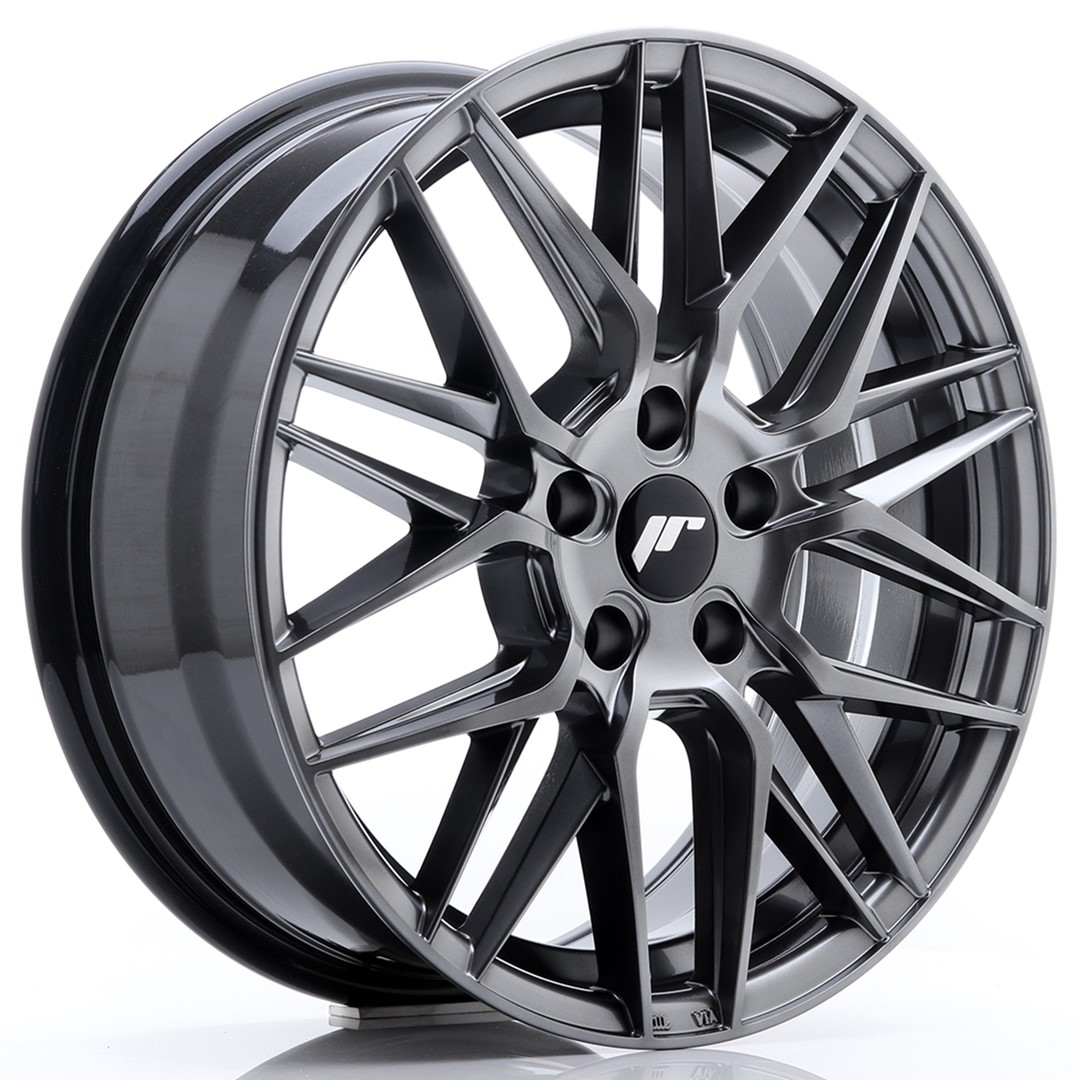 Japan Racing JR28 17x7 ET40 5x114.3 Hyper Black