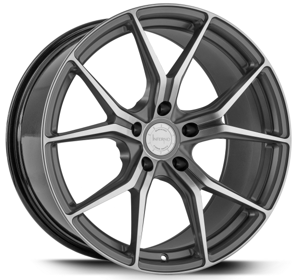Barracuda INFERNO 19x8.5 ET37 5x120 Gloss-Gun-Metal/Polished