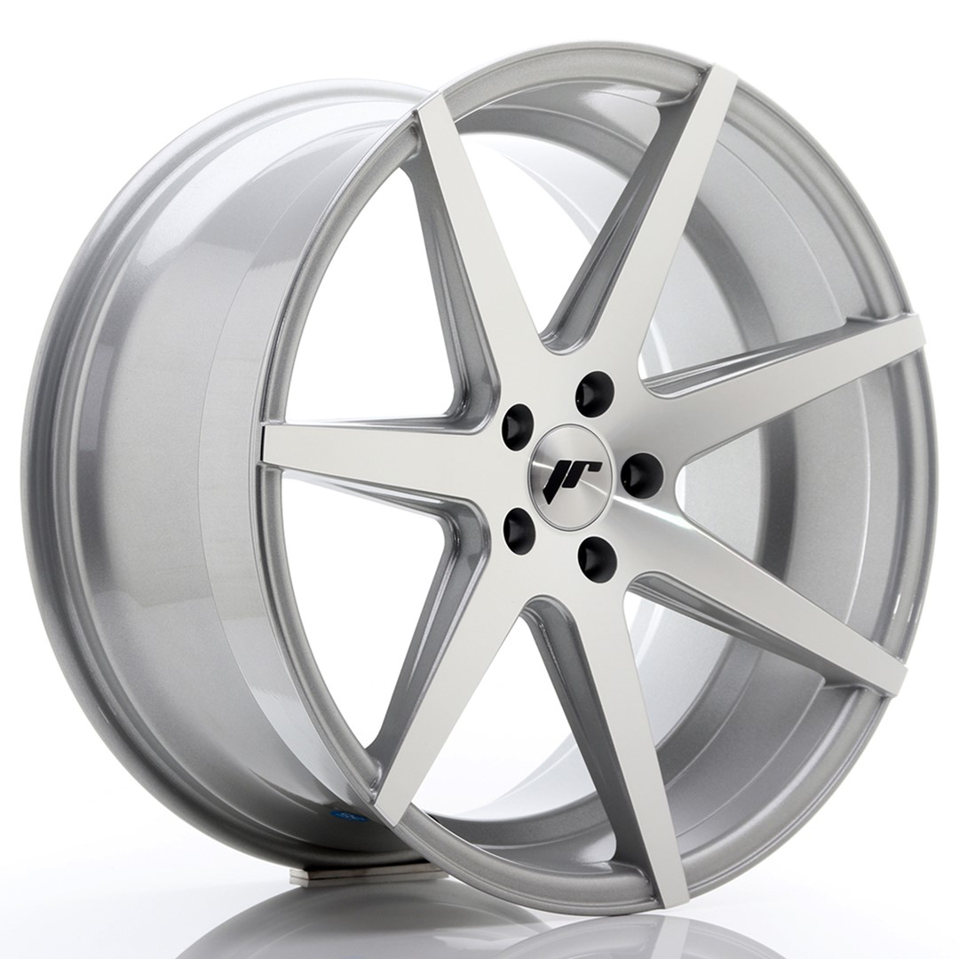 Japan Racing JR20 20x10 ET40 5x112 Silver Machined Face