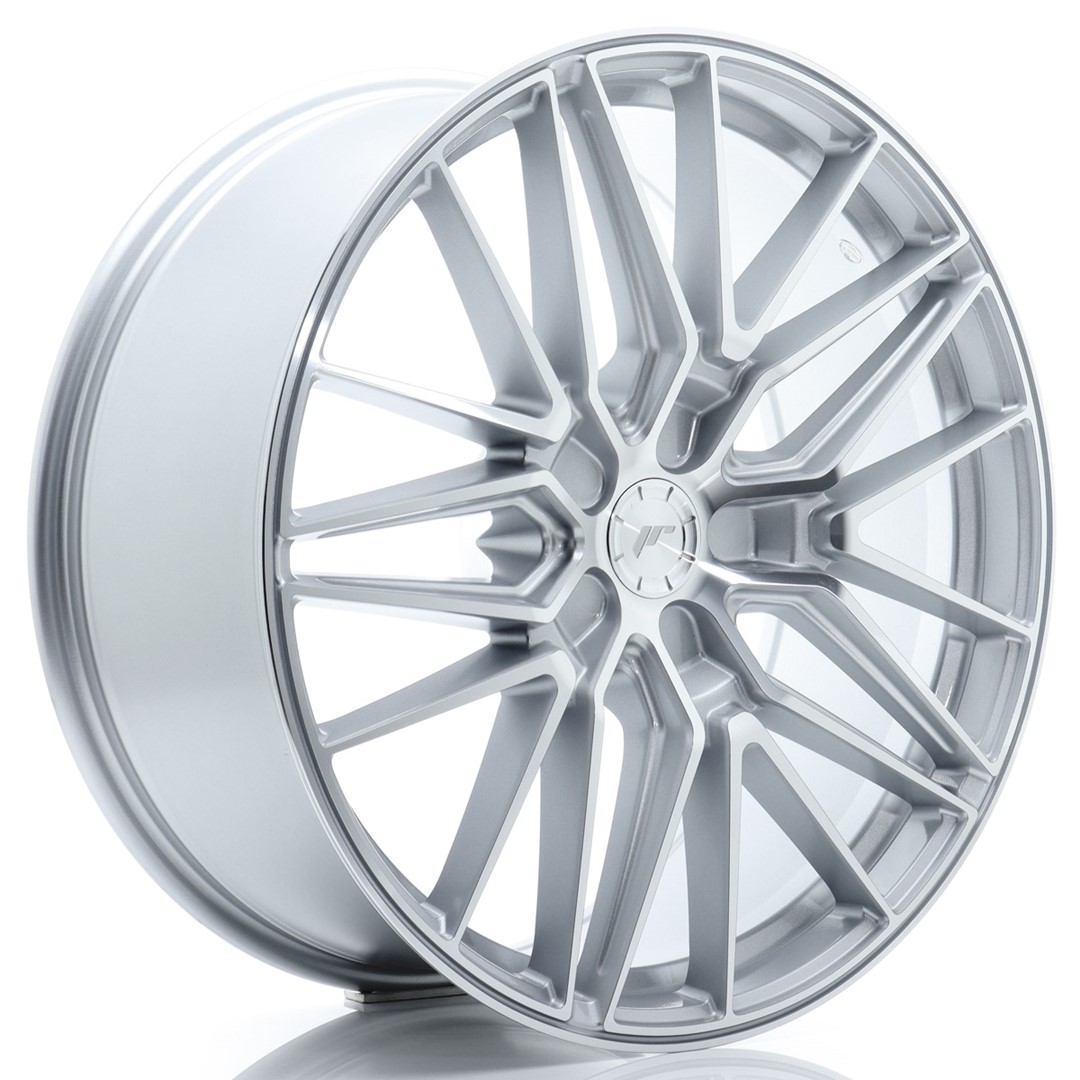 Japan Racing JR38 21x9 ET10-52 Blank (5H) Silver Machined
