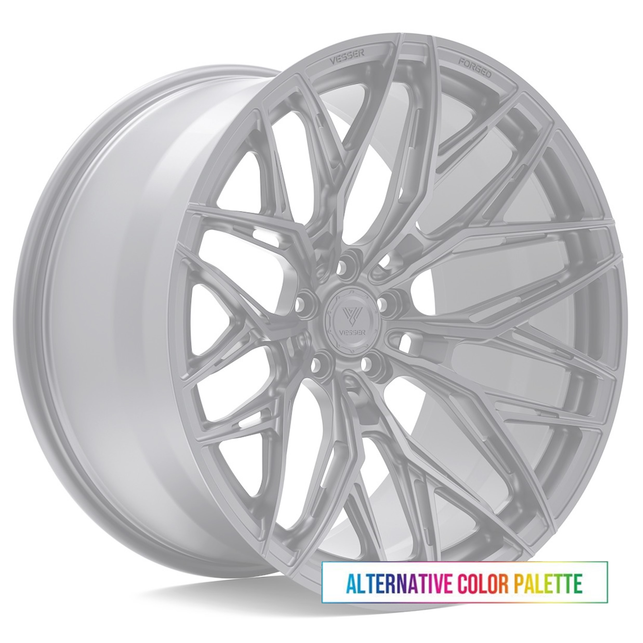 Vesser VSR1 20x10.5 ET14 5x112 Custom Finish (Farbe frei wählbar)